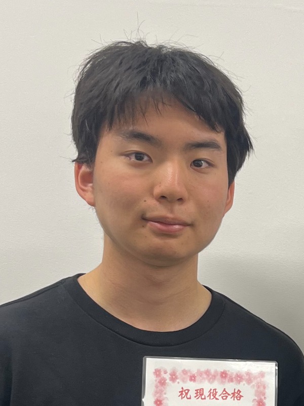 合格者の写真